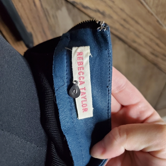 Rebecca Taylor Leather Skirt Set - Picture 7 of 9